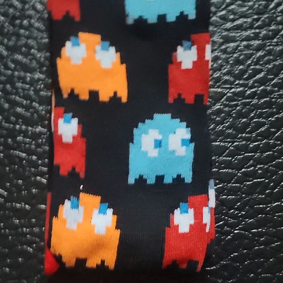 Colorful Pac-Man Ghost Socks - Picture 6 of 6